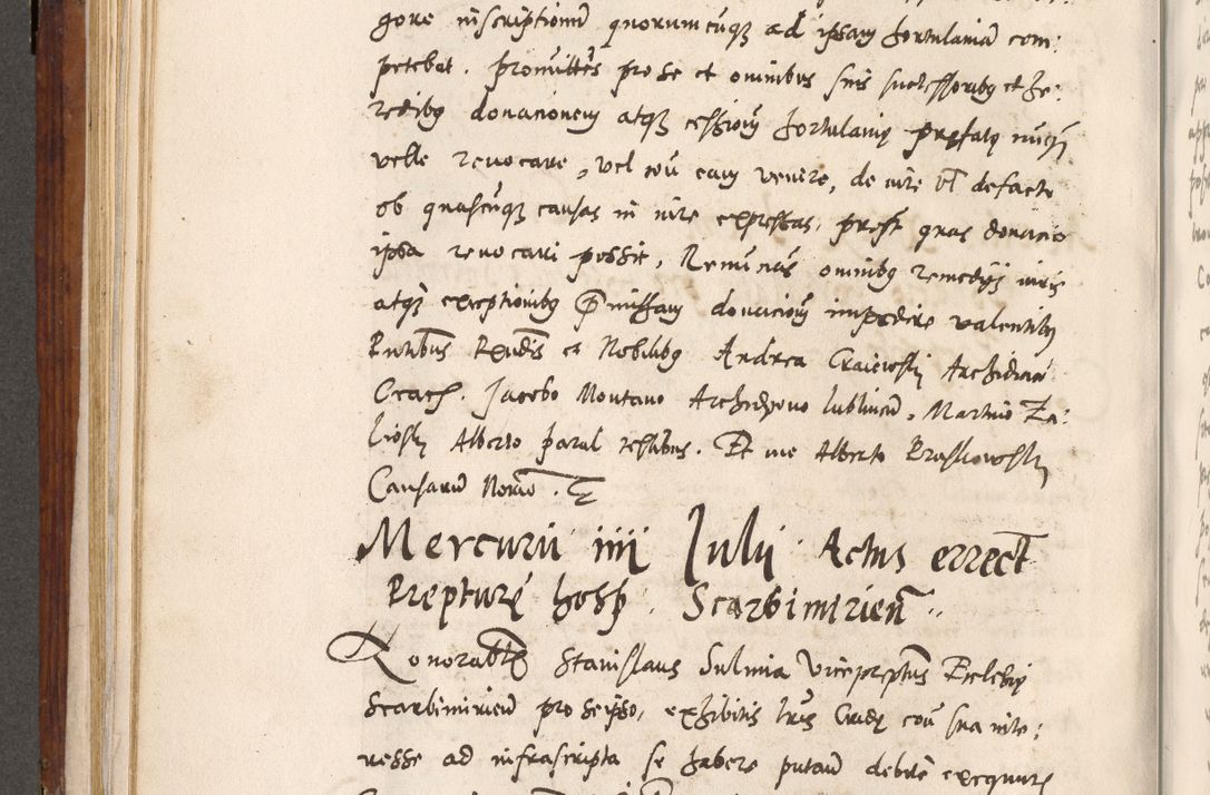 Zdjęcie nr 329 dla obiektu archiwalnego: Liber actorum tempore R. D. Philippi Padniewski, episcopi Cracoviensis et Regni Poloniae Vicecancellarii ad annum 1560, a die Augusti et per annos 1561, 1562 - 1572 usque ad 14 Aprilis registratorum.