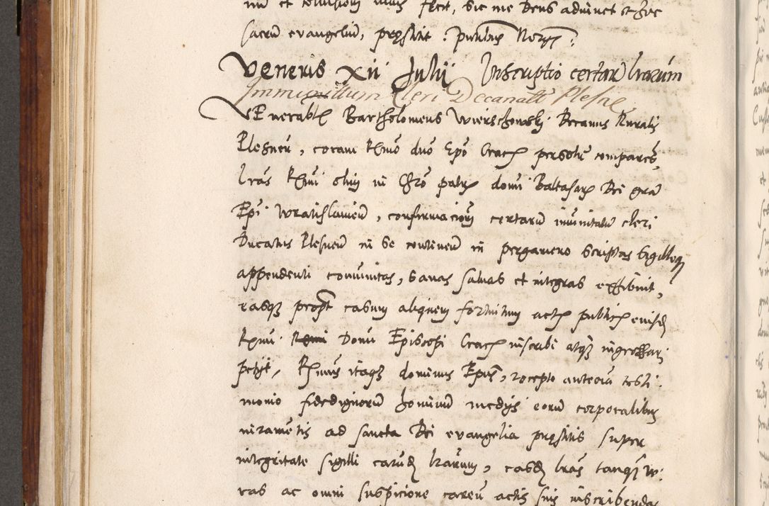 Zdjęcie nr 331 dla obiektu archiwalnego: Liber actorum tempore R. D. Philippi Padniewski, episcopi Cracoviensis et Regni Poloniae Vicecancellarii ad annum 1560, a die Augusti et per annos 1561, 1562 - 1572 usque ad 14 Aprilis registratorum.