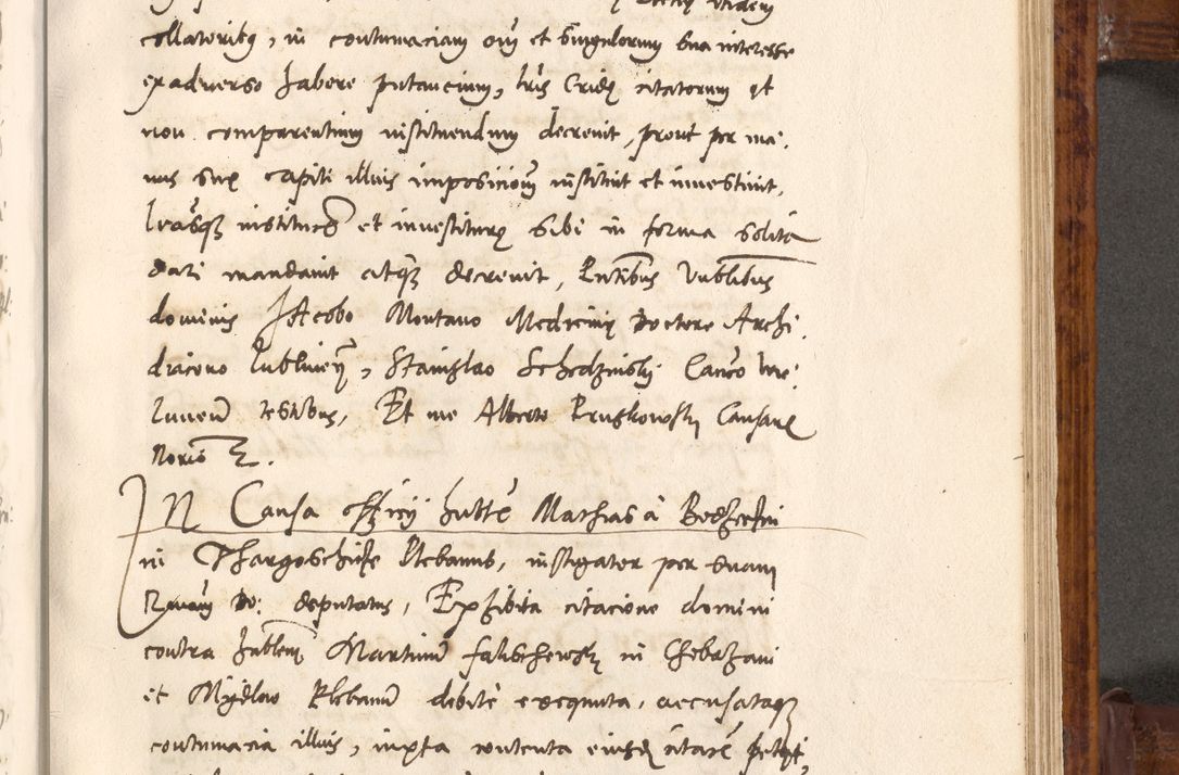 Zdjęcie nr 320 dla obiektu archiwalnego: Liber actorum tempore R. D. Philippi Padniewski, episcopi Cracoviensis et Regni Poloniae Vicecancellarii ad annum 1560, a die Augusti et per annos 1561, 1562 - 1572 usque ad 14 Aprilis registratorum.