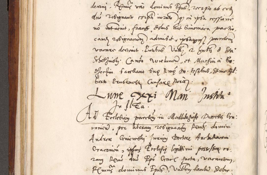 Zdjęcie nr 319 dla obiektu archiwalnego: Liber actorum tempore R. D. Philippi Padniewski, episcopi Cracoviensis et Regni Poloniae Vicecancellarii ad annum 1560, a die Augusti et per annos 1561, 1562 - 1572 usque ad 14 Aprilis registratorum.