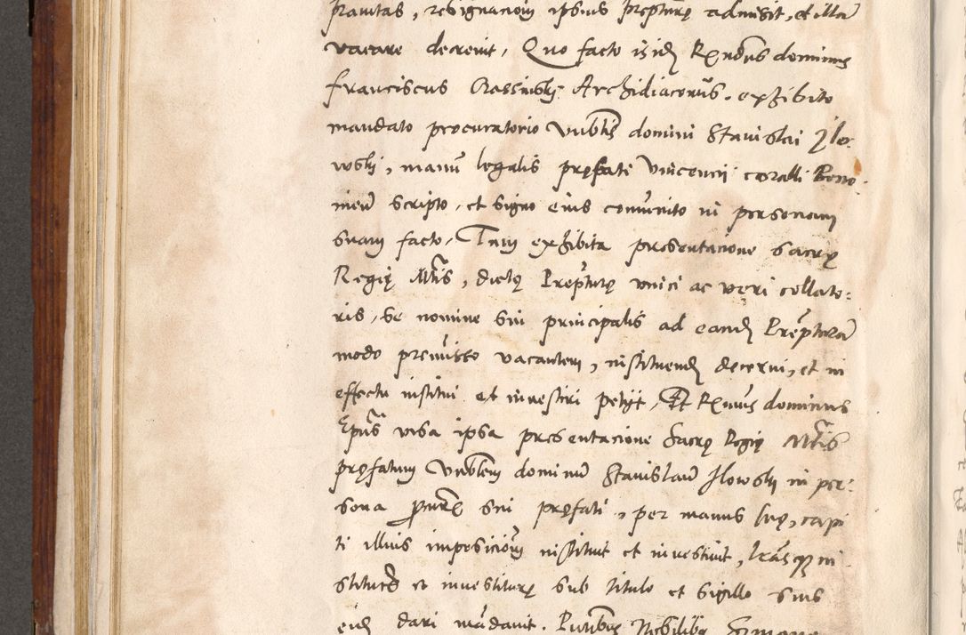 Zdjęcie nr 317 dla obiektu archiwalnego: Liber actorum tempore R. D. Philippi Padniewski, episcopi Cracoviensis et Regni Poloniae Vicecancellarii ad annum 1560, a die Augusti et per annos 1561, 1562 - 1572 usque ad 14 Aprilis registratorum.
