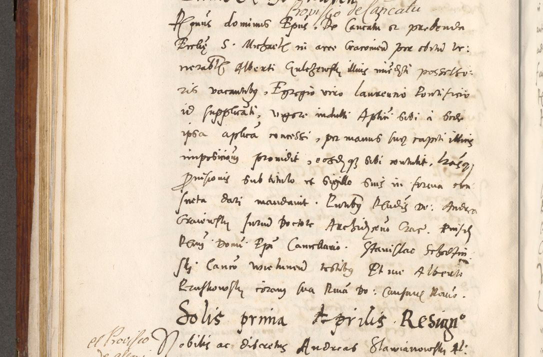 Zdjęcie nr 313 dla obiektu archiwalnego: Liber actorum tempore R. D. Philippi Padniewski, episcopi Cracoviensis et Regni Poloniae Vicecancellarii ad annum 1560, a die Augusti et per annos 1561, 1562 - 1572 usque ad 14 Aprilis registratorum.