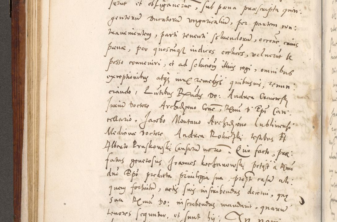 Zdjęcie nr 287 dla obiektu archiwalnego: Liber actorum tempore R. D. Philippi Padniewski, episcopi Cracoviensis et Regni Poloniae Vicecancellarii ad annum 1560, a die Augusti et per annos 1561, 1562 - 1572 usque ad 14 Aprilis registratorum.