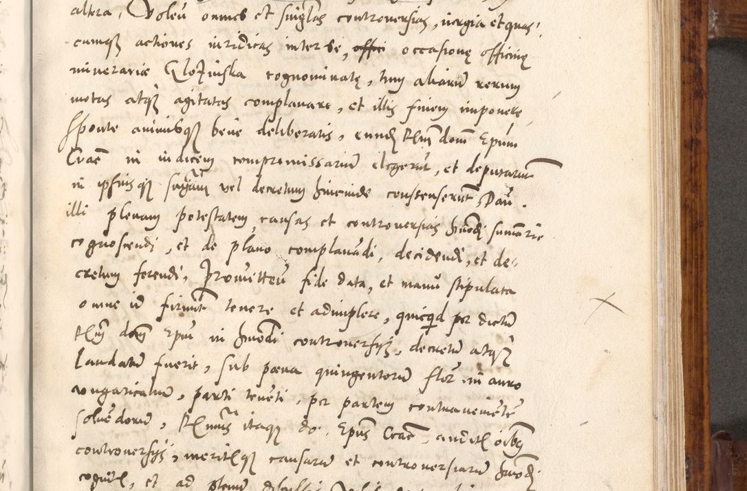 Zdjęcie nr 284 dla obiektu archiwalnego: Liber actorum tempore R. D. Philippi Padniewski, episcopi Cracoviensis et Regni Poloniae Vicecancellarii ad annum 1560, a die Augusti et per annos 1561, 1562 - 1572 usque ad 14 Aprilis registratorum.