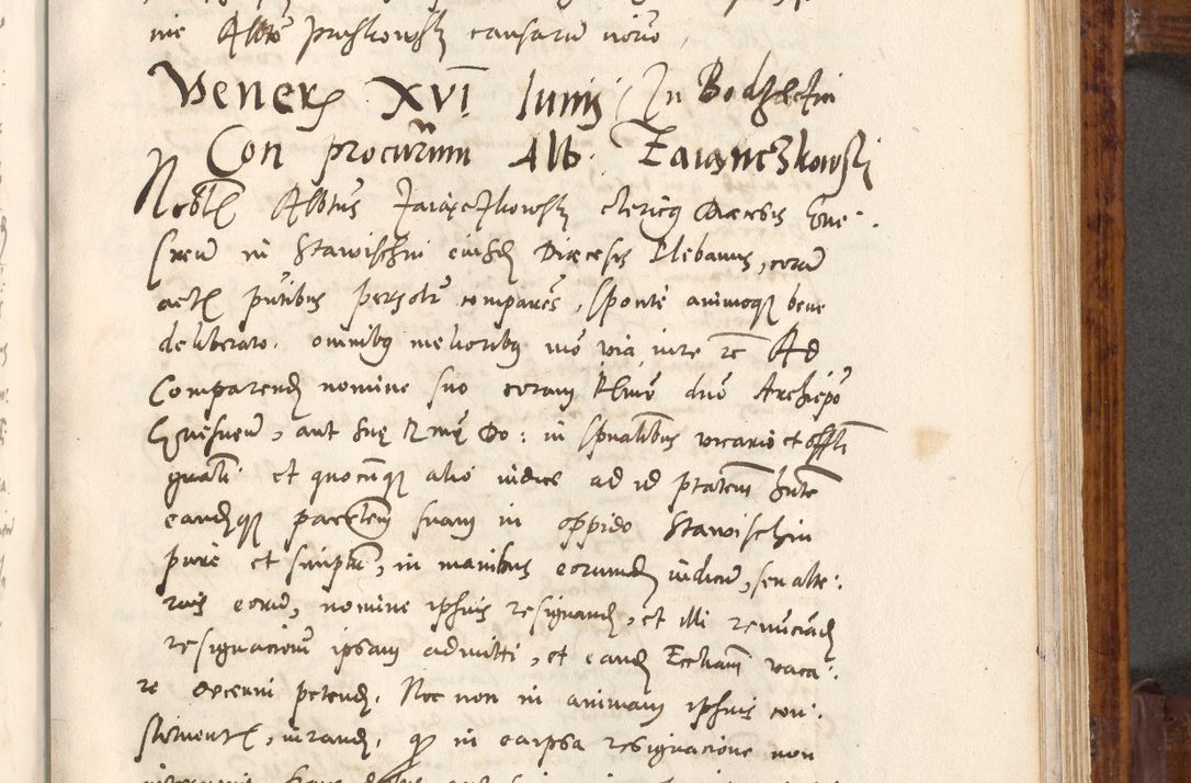 Zdjęcie nr 282 dla obiektu archiwalnego: Liber actorum tempore R. D. Philippi Padniewski, episcopi Cracoviensis et Regni Poloniae Vicecancellarii ad annum 1560, a die Augusti et per annos 1561, 1562 - 1572 usque ad 14 Aprilis registratorum.