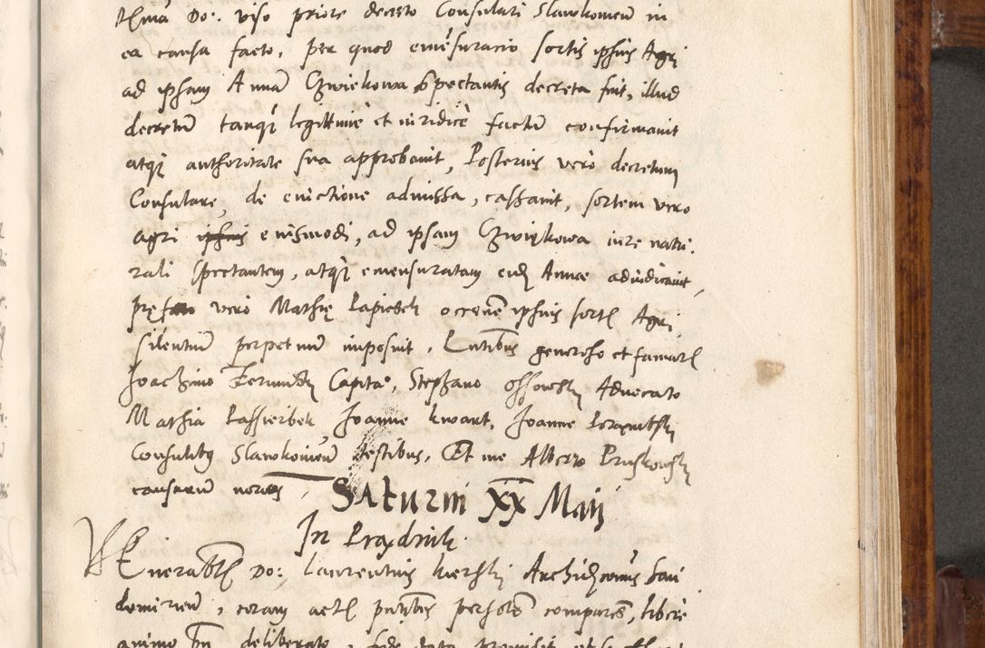 Zdjęcie nr 280 dla obiektu archiwalnego: Liber actorum tempore R. D. Philippi Padniewski, episcopi Cracoviensis et Regni Poloniae Vicecancellarii ad annum 1560, a die Augusti et per annos 1561, 1562 - 1572 usque ad 14 Aprilis registratorum.