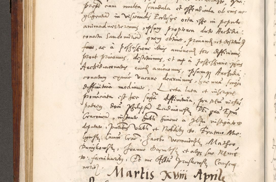 Zdjęcie nr 277 dla obiektu archiwalnego: Liber actorum tempore R. D. Philippi Padniewski, episcopi Cracoviensis et Regni Poloniae Vicecancellarii ad annum 1560, a die Augusti et per annos 1561, 1562 - 1572 usque ad 14 Aprilis registratorum.