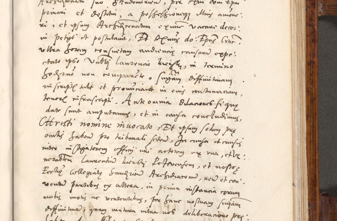 Zdjęcie nr 276 dla obiektu archiwalnego: Liber actorum tempore R. D. Philippi Padniewski, episcopi Cracoviensis et Regni Poloniae Vicecancellarii ad annum 1560, a die Augusti et per annos 1561, 1562 - 1572 usque ad 14 Aprilis registratorum.