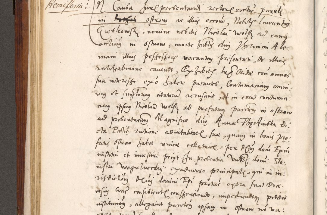 Zdjęcie nr 271 dla obiektu archiwalnego: Liber actorum tempore R. D. Philippi Padniewski, episcopi Cracoviensis et Regni Poloniae Vicecancellarii ad annum 1560, a die Augusti et per annos 1561, 1562 - 1572 usque ad 14 Aprilis registratorum.