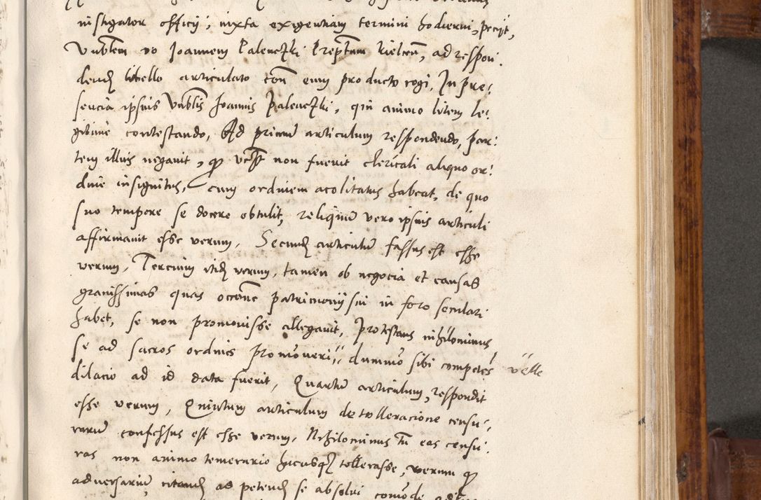 Zdjęcie nr 258 dla obiektu archiwalnego: Liber actorum tempore R. D. Philippi Padniewski, episcopi Cracoviensis et Regni Poloniae Vicecancellarii ad annum 1560, a die Augusti et per annos 1561, 1562 - 1572 usque ad 14 Aprilis registratorum.
