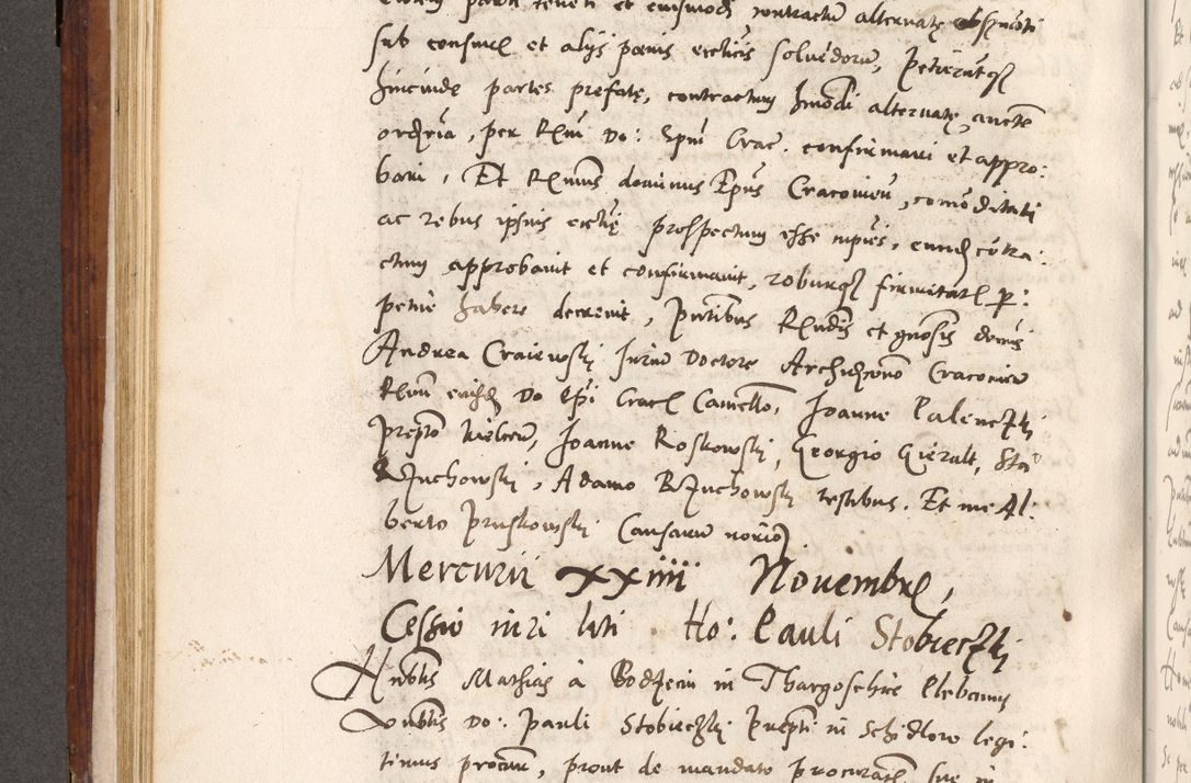 Zdjęcie nr 261 dla obiektu archiwalnego: Liber actorum tempore R. D. Philippi Padniewski, episcopi Cracoviensis et Regni Poloniae Vicecancellarii ad annum 1560, a die Augusti et per annos 1561, 1562 - 1572 usque ad 14 Aprilis registratorum.