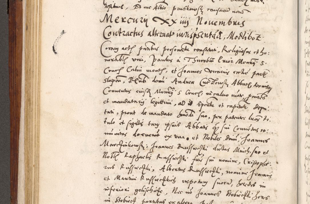 Zdjęcie nr 259 dla obiektu archiwalnego: Liber actorum tempore R. D. Philippi Padniewski, episcopi Cracoviensis et Regni Poloniae Vicecancellarii ad annum 1560, a die Augusti et per annos 1561, 1562 - 1572 usque ad 14 Aprilis registratorum.