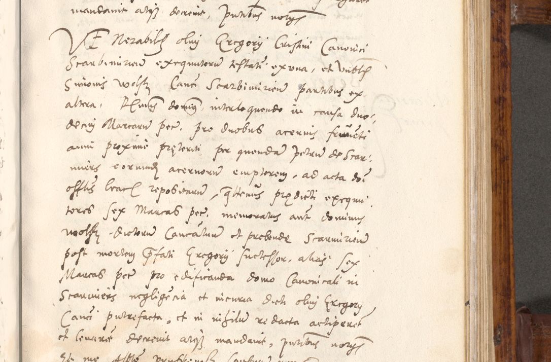 Zdjęcie nr 250 dla obiektu archiwalnego: Liber actorum tempore R. D. Philippi Padniewski, episcopi Cracoviensis et Regni Poloniae Vicecancellarii ad annum 1560, a die Augusti et per annos 1561, 1562 - 1572 usque ad 14 Aprilis registratorum.
