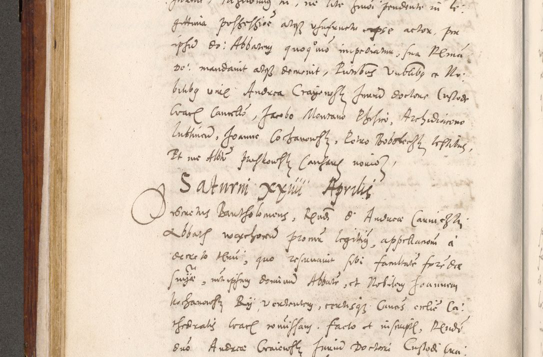 Zdjęcie nr 215 dla obiektu archiwalnego: Liber actorum tempore R. D. Philippi Padniewski, episcopi Cracoviensis et Regni Poloniae Vicecancellarii ad annum 1560, a die Augusti et per annos 1561, 1562 - 1572 usque ad 14 Aprilis registratorum.