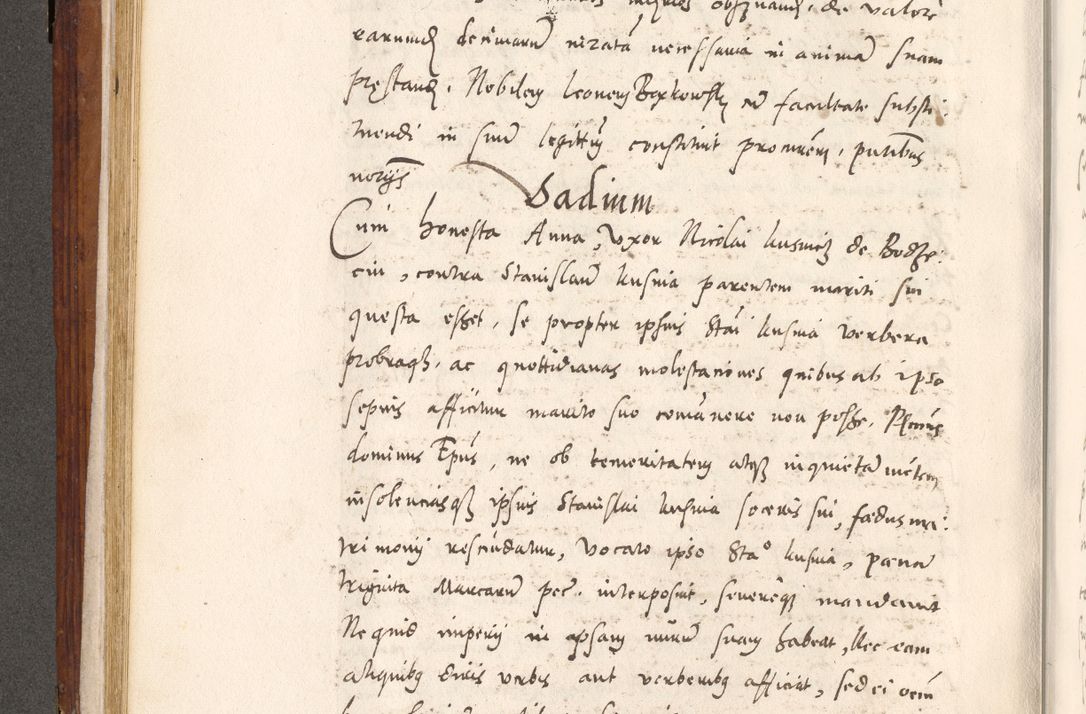 Zdjęcie nr 217 dla obiektu archiwalnego: Liber actorum tempore R. D. Philippi Padniewski, episcopi Cracoviensis et Regni Poloniae Vicecancellarii ad annum 1560, a die Augusti et per annos 1561, 1562 - 1572 usque ad 14 Aprilis registratorum.