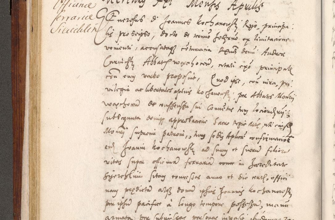 Zdjęcie nr 213 dla obiektu archiwalnego: Liber actorum tempore R. D. Philippi Padniewski, episcopi Cracoviensis et Regni Poloniae Vicecancellarii ad annum 1560, a die Augusti et per annos 1561, 1562 - 1572 usque ad 14 Aprilis registratorum.