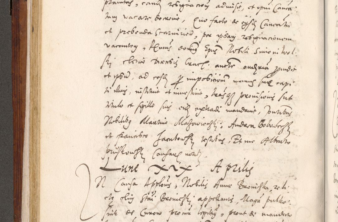 Zdjęcie nr 211 dla obiektu archiwalnego: Liber actorum tempore R. D. Philippi Padniewski, episcopi Cracoviensis et Regni Poloniae Vicecancellarii ad annum 1560, a die Augusti et per annos 1561, 1562 - 1572 usque ad 14 Aprilis registratorum.