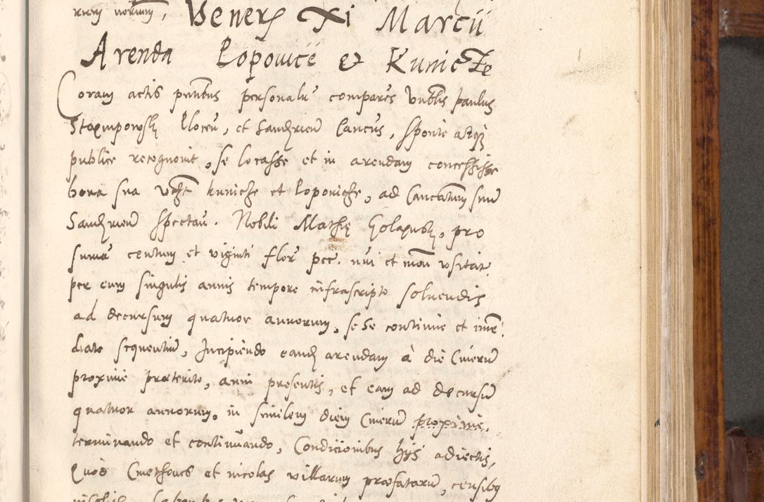 Zdjęcie nr 200 dla obiektu archiwalnego: Liber actorum tempore R. D. Philippi Padniewski, episcopi Cracoviensis et Regni Poloniae Vicecancellarii ad annum 1560, a die Augusti et per annos 1561, 1562 - 1572 usque ad 14 Aprilis registratorum.