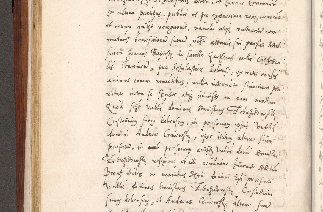 Zdjęcie nr 203 dla obiektu archiwalnego: Liber actorum tempore R. D. Philippi Padniewski, episcopi Cracoviensis et Regni Poloniae Vicecancellarii ad annum 1560, a die Augusti et per annos 1561, 1562 - 1572 usque ad 14 Aprilis registratorum.