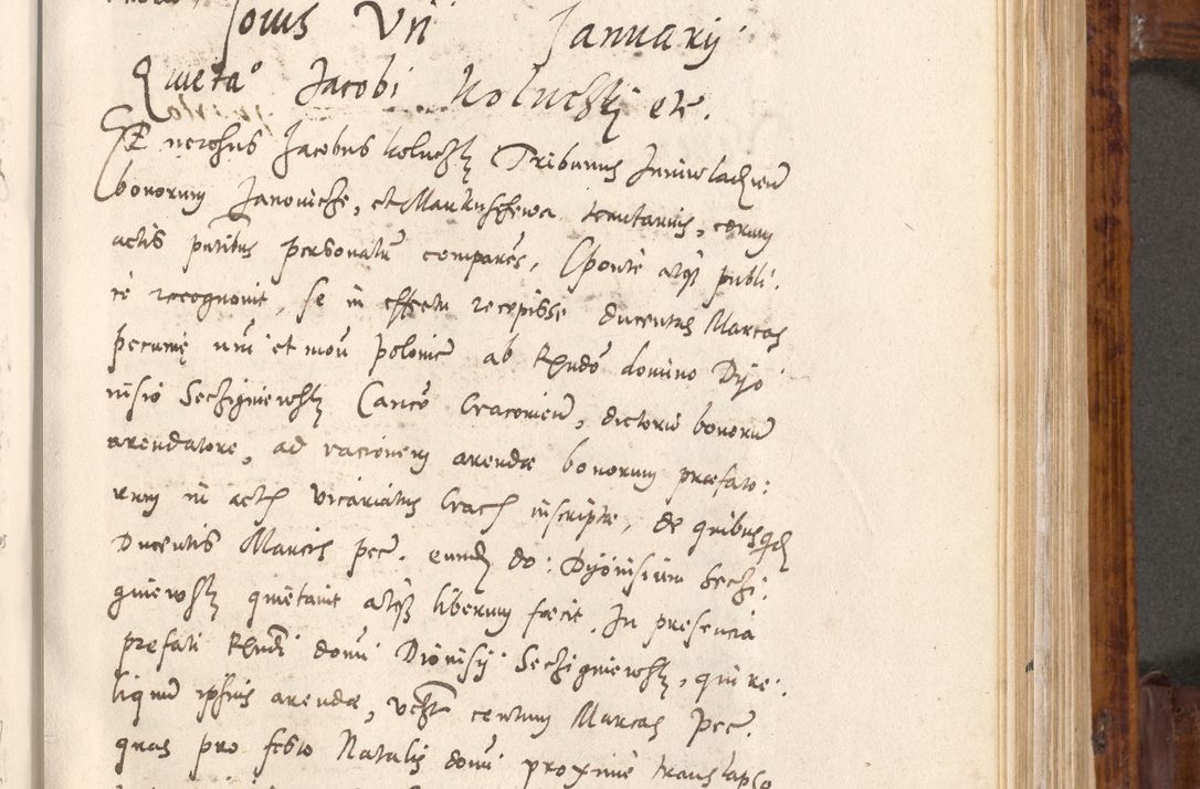 Zdjęcie nr 190 dla obiektu archiwalnego: Liber actorum tempore R. D. Philippi Padniewski, episcopi Cracoviensis et Regni Poloniae Vicecancellarii ad annum 1560, a die Augusti et per annos 1561, 1562 - 1572 usque ad 14 Aprilis registratorum.