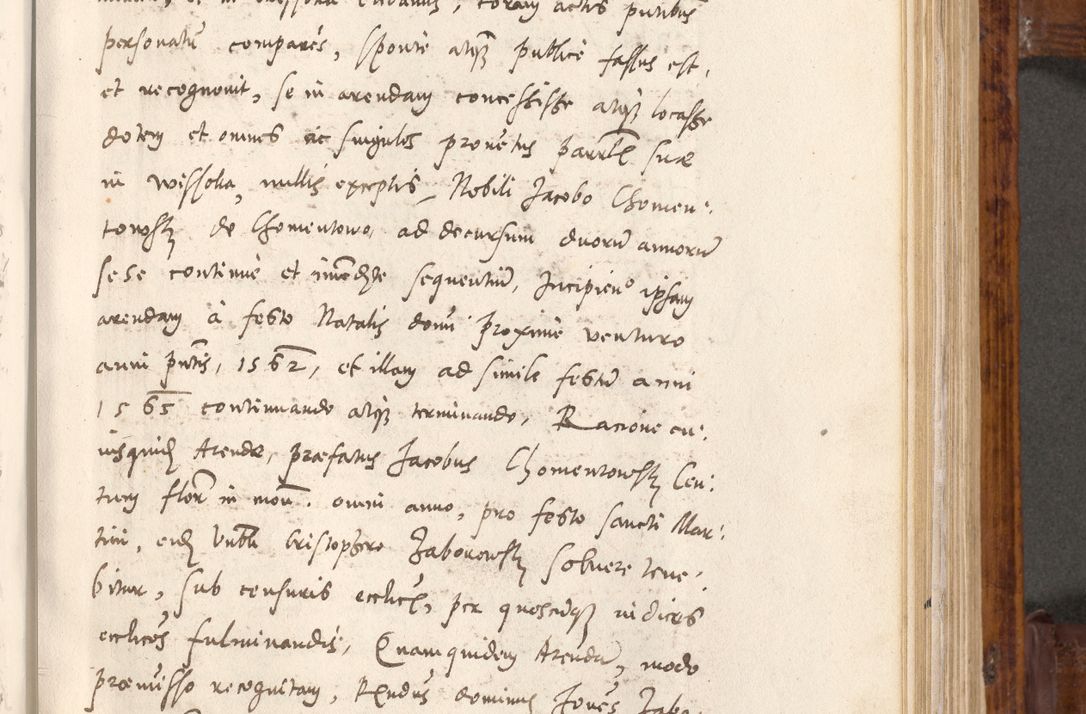 Zdjęcie nr 188 dla obiektu archiwalnego: Liber actorum tempore R. D. Philippi Padniewski, episcopi Cracoviensis et Regni Poloniae Vicecancellarii ad annum 1560, a die Augusti et per annos 1561, 1562 - 1572 usque ad 14 Aprilis registratorum.