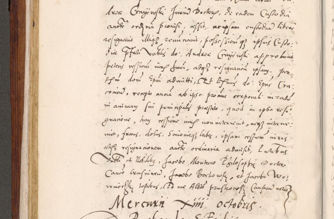 Zdjęcie nr 169 dla obiektu archiwalnego: Liber actorum tempore R. D. Philippi Padniewski, episcopi Cracoviensis et Regni Poloniae Vicecancellarii ad annum 1560, a die Augusti et per annos 1561, 1562 - 1572 usque ad 14 Aprilis registratorum.