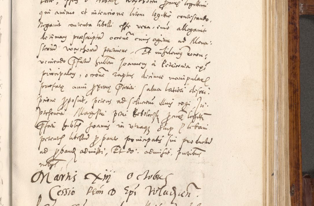 Zdjęcie nr 168 dla obiektu archiwalnego: Liber actorum tempore R. D. Philippi Padniewski, episcopi Cracoviensis et Regni Poloniae Vicecancellarii ad annum 1560, a die Augusti et per annos 1561, 1562 - 1572 usque ad 14 Aprilis registratorum.