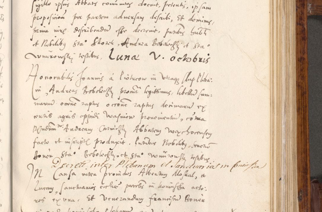 Zdjęcie nr 164 dla obiektu archiwalnego: Liber actorum tempore R. D. Philippi Padniewski, episcopi Cracoviensis et Regni Poloniae Vicecancellarii ad annum 1560, a die Augusti et per annos 1561, 1562 - 1572 usque ad 14 Aprilis registratorum.