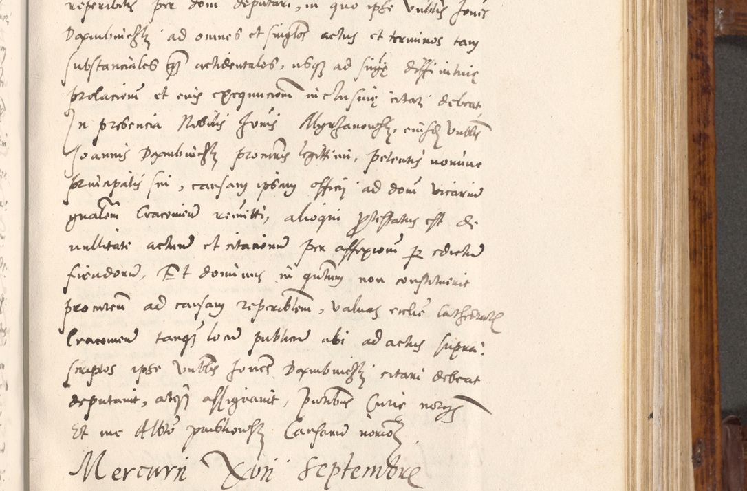 Zdjęcie nr 160 dla obiektu archiwalnego: Liber actorum tempore R. D. Philippi Padniewski, episcopi Cracoviensis et Regni Poloniae Vicecancellarii ad annum 1560, a die Augusti et per annos 1561, 1562 - 1572 usque ad 14 Aprilis registratorum.