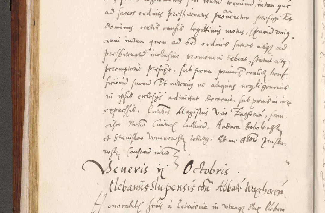 Zdjęcie nr 163 dla obiektu archiwalnego: Liber actorum tempore R. D. Philippi Padniewski, episcopi Cracoviensis et Regni Poloniae Vicecancellarii ad annum 1560, a die Augusti et per annos 1561, 1562 - 1572 usque ad 14 Aprilis registratorum.