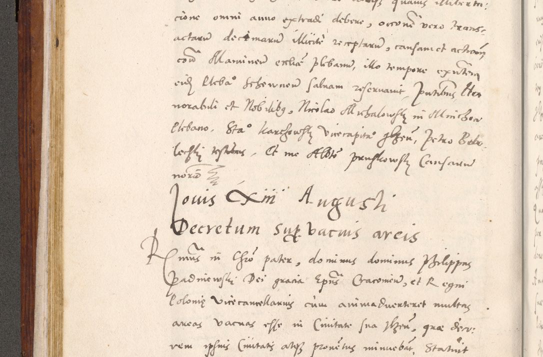 Zdjęcie nr 151 dla obiektu archiwalnego: Liber actorum tempore R. D. Philippi Padniewski, episcopi Cracoviensis et Regni Poloniae Vicecancellarii ad annum 1560, a die Augusti et per annos 1561, 1562 - 1572 usque ad 14 Aprilis registratorum.