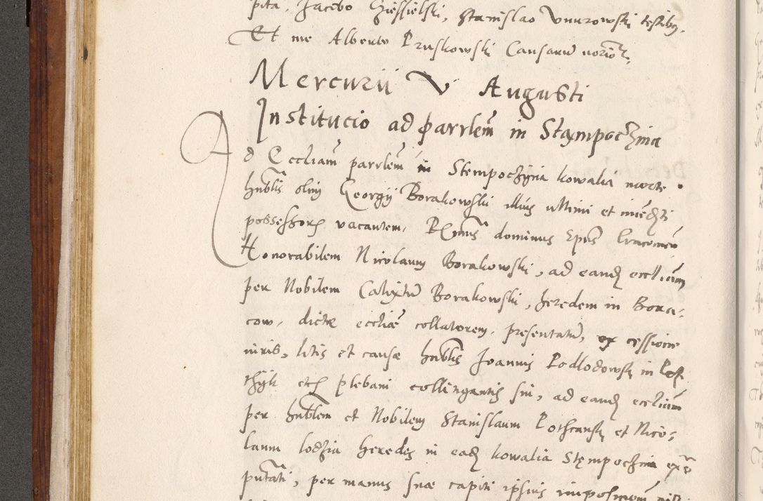 Zdjęcie nr 149 dla obiektu archiwalnego: Liber actorum tempore R. D. Philippi Padniewski, episcopi Cracoviensis et Regni Poloniae Vicecancellarii ad annum 1560, a die Augusti et per annos 1561, 1562 - 1572 usque ad 14 Aprilis registratorum.