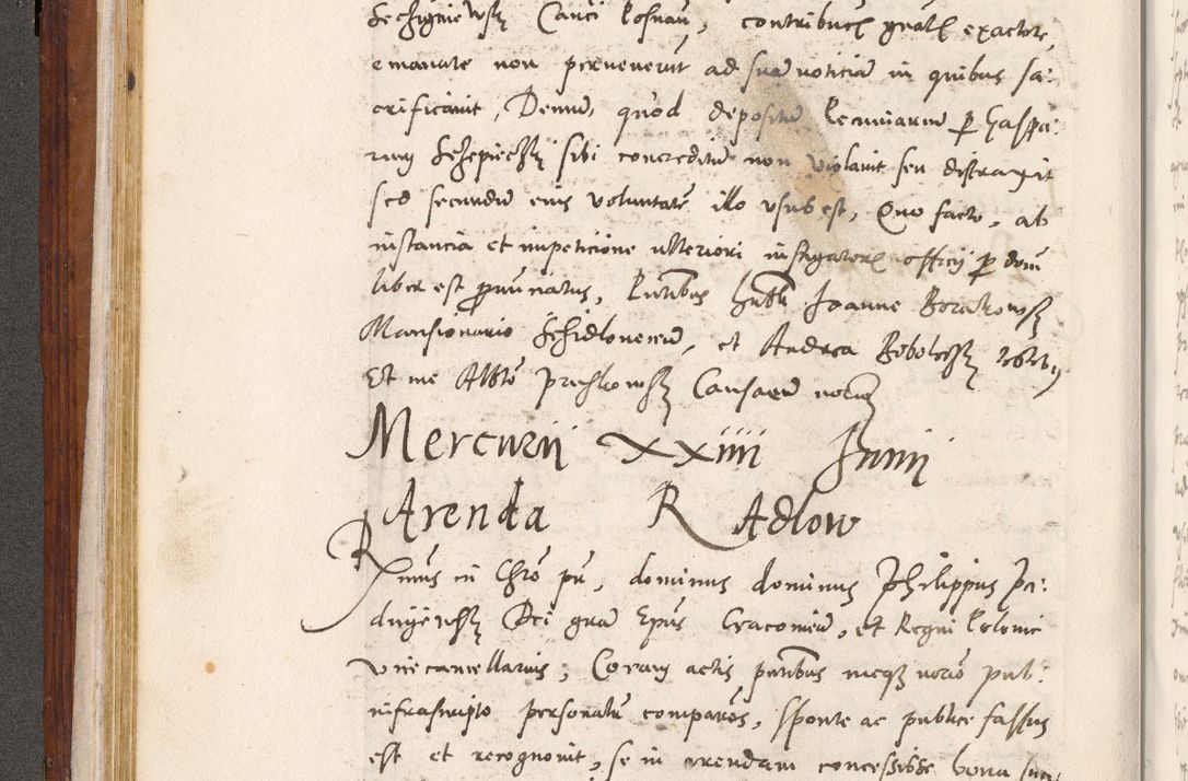 Zdjęcie nr 137 dla obiektu archiwalnego: Liber actorum tempore R. D. Philippi Padniewski, episcopi Cracoviensis et Regni Poloniae Vicecancellarii ad annum 1560, a die Augusti et per annos 1561, 1562 - 1572 usque ad 14 Aprilis registratorum.