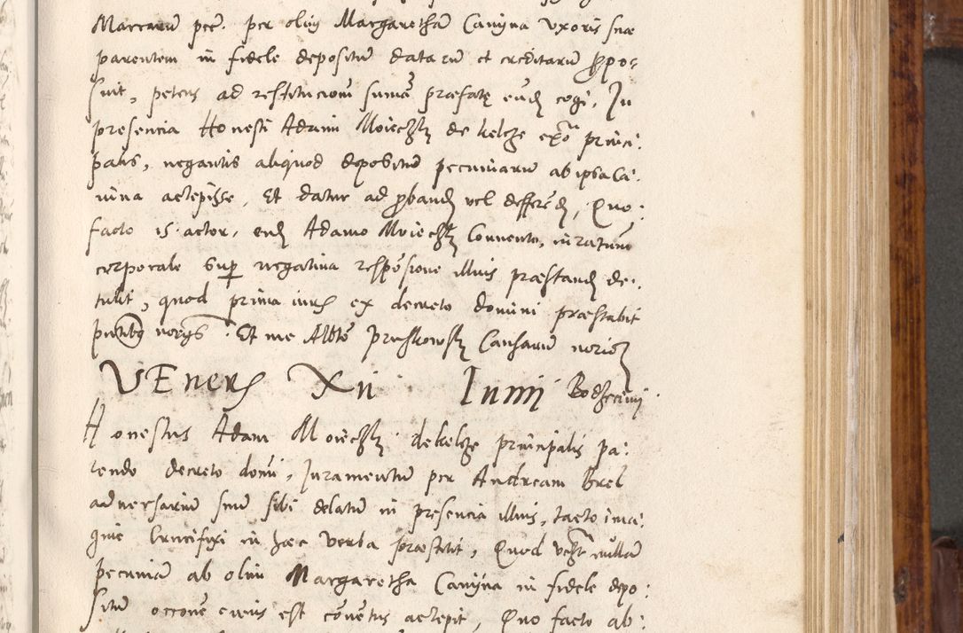 Zdjęcie nr 134 dla obiektu archiwalnego: Liber actorum tempore R. D. Philippi Padniewski, episcopi Cracoviensis et Regni Poloniae Vicecancellarii ad annum 1560, a die Augusti et per annos 1561, 1562 - 1572 usque ad 14 Aprilis registratorum.