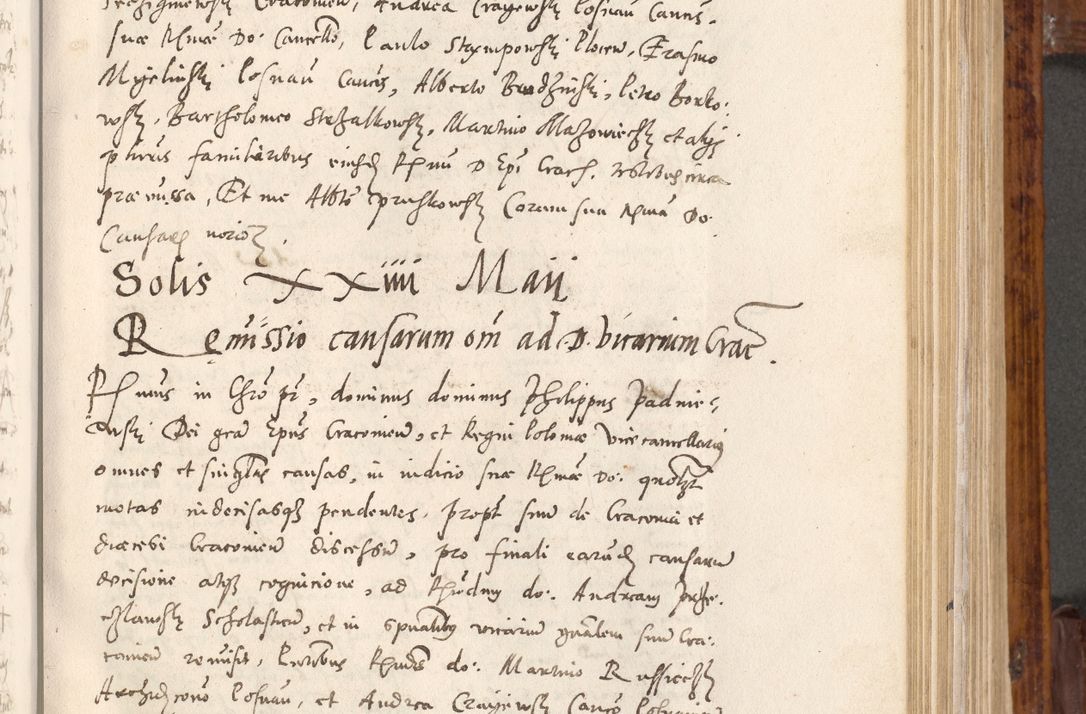 Zdjęcie nr 130 dla obiektu archiwalnego: Liber actorum tempore R. D. Philippi Padniewski, episcopi Cracoviensis et Regni Poloniae Vicecancellarii ad annum 1560, a die Augusti et per annos 1561, 1562 - 1572 usque ad 14 Aprilis registratorum.