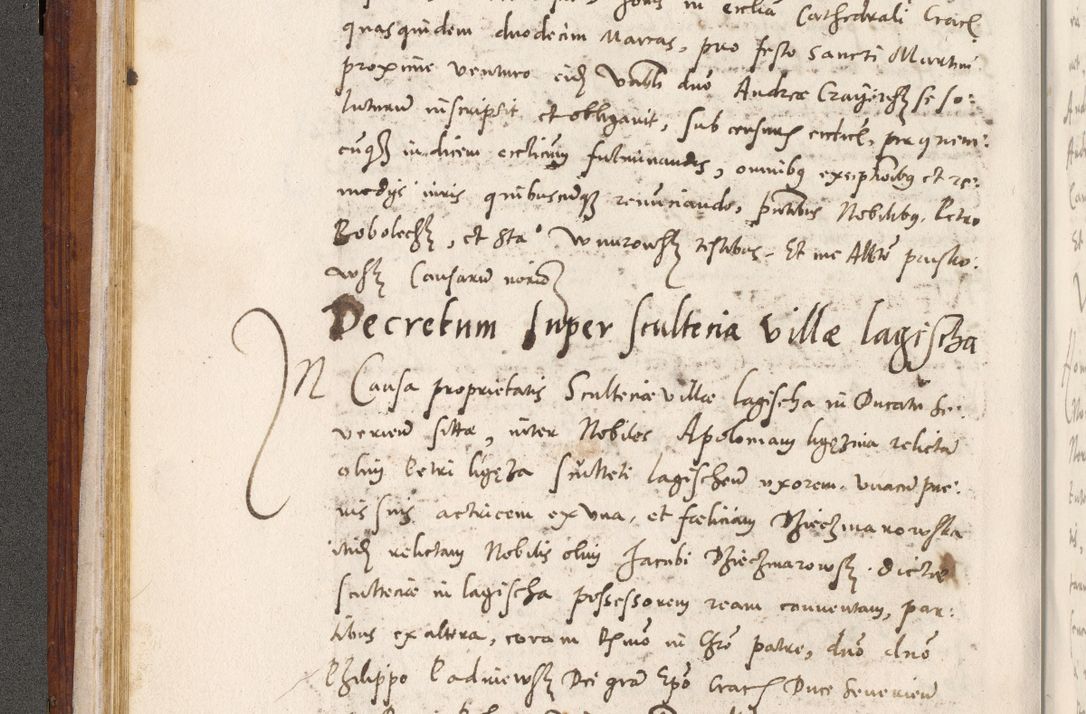 Zdjęcie nr 113 dla obiektu archiwalnego: Liber actorum tempore R. D. Philippi Padniewski, episcopi Cracoviensis et Regni Poloniae Vicecancellarii ad annum 1560, a die Augusti et per annos 1561, 1562 - 1572 usque ad 14 Aprilis registratorum.