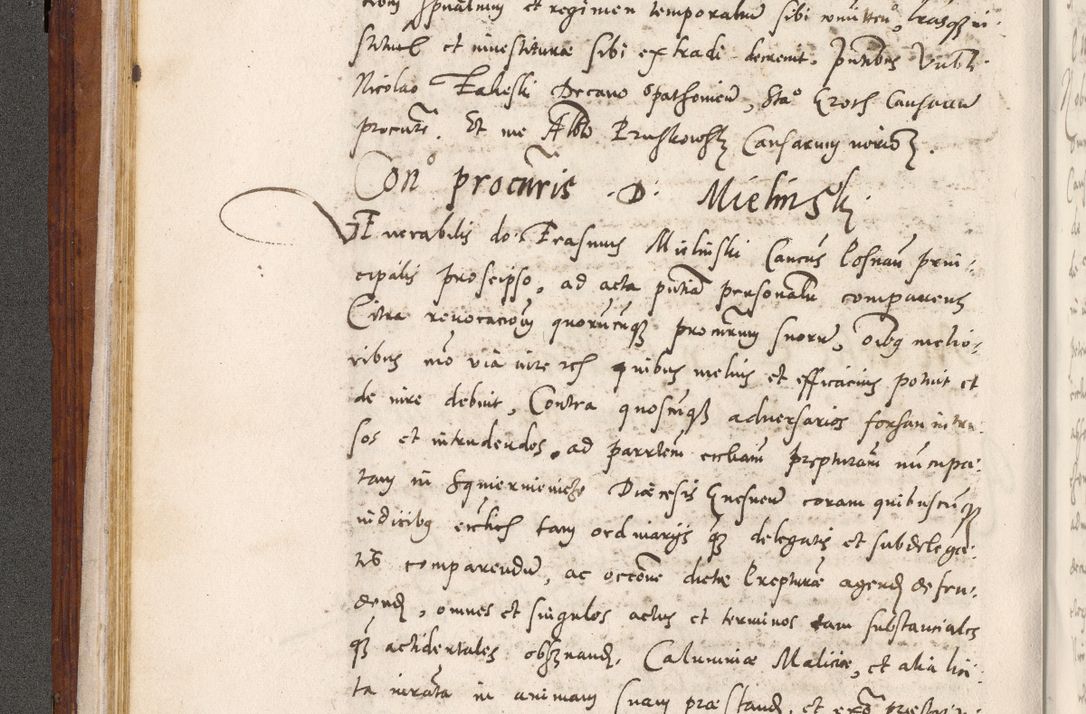 Zdjęcie nr 109 dla obiektu archiwalnego: Liber actorum tempore R. D. Philippi Padniewski, episcopi Cracoviensis et Regni Poloniae Vicecancellarii ad annum 1560, a die Augusti et per annos 1561, 1562 - 1572 usque ad 14 Aprilis registratorum.