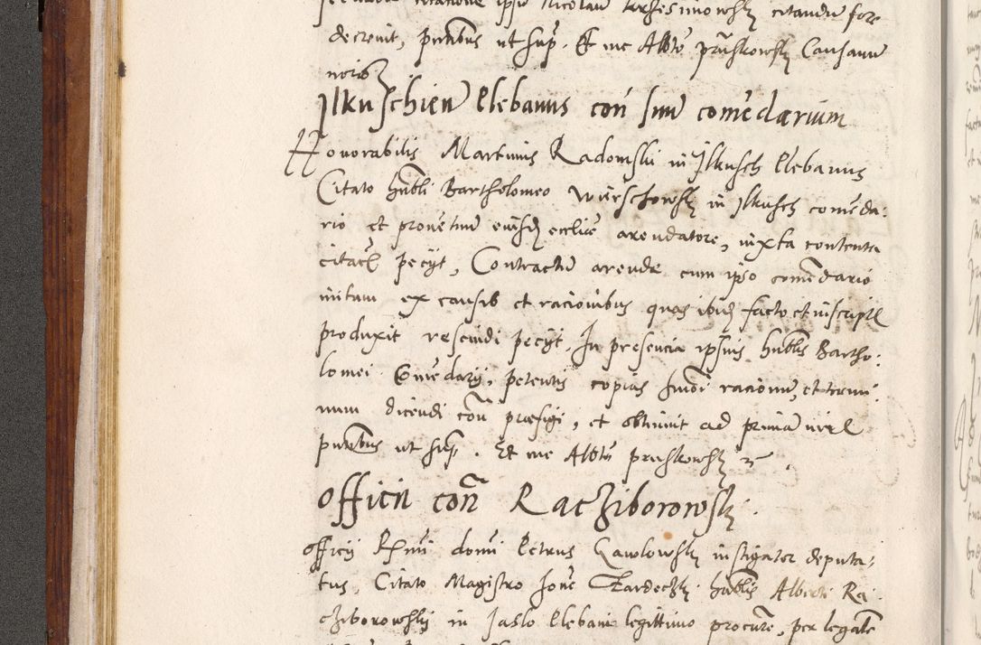 Zdjęcie nr 107 dla obiektu archiwalnego: Liber actorum tempore R. D. Philippi Padniewski, episcopi Cracoviensis et Regni Poloniae Vicecancellarii ad annum 1560, a die Augusti et per annos 1561, 1562 - 1572 usque ad 14 Aprilis registratorum.