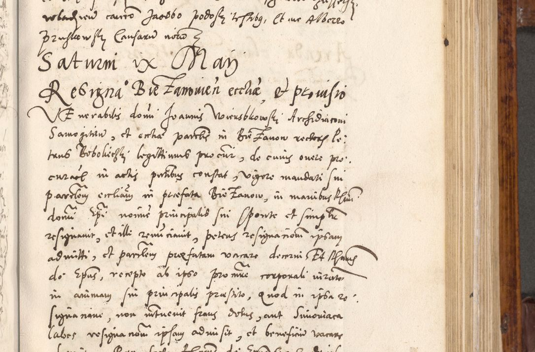 Zdjęcie nr 98 dla obiektu archiwalnego: Liber actorum tempore R. D. Philippi Padniewski, episcopi Cracoviensis et Regni Poloniae Vicecancellarii ad annum 1560, a die Augusti et per annos 1561, 1562 - 1572 usque ad 14 Aprilis registratorum.
