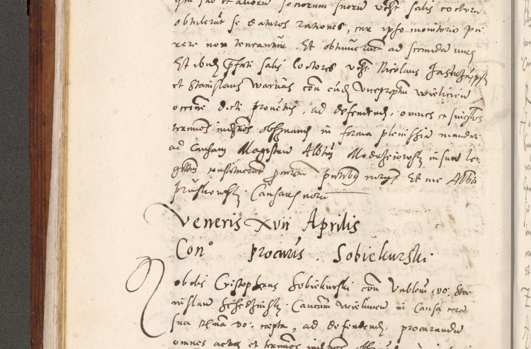 Zdjęcie nr 85 dla obiektu archiwalnego: Liber actorum tempore R. D. Philippi Padniewski, episcopi Cracoviensis et Regni Poloniae Vicecancellarii ad annum 1560, a die Augusti et per annos 1561, 1562 - 1572 usque ad 14 Aprilis registratorum.