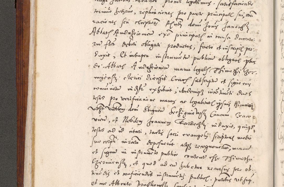 Zdjęcie nr 77 dla obiektu archiwalnego: Liber actorum tempore R. D. Philippi Padniewski, episcopi Cracoviensis et Regni Poloniae Vicecancellarii ad annum 1560, a die Augusti et per annos 1561, 1562 - 1572 usque ad 14 Aprilis registratorum.