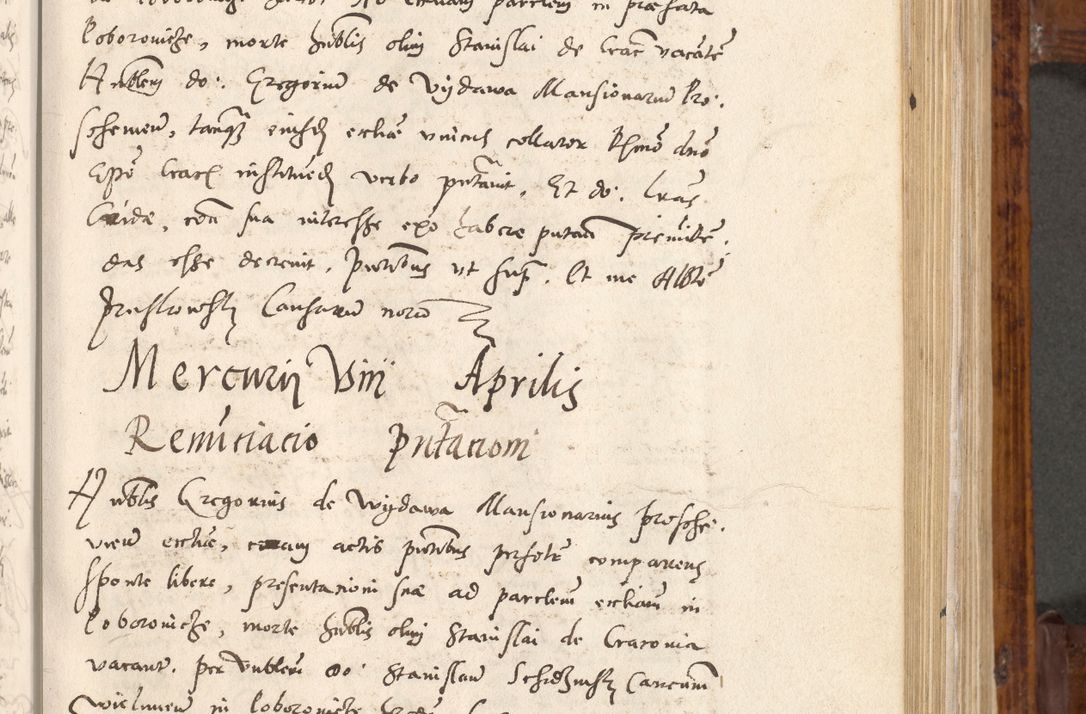 Zdjęcie nr 72 dla obiektu archiwalnego: Liber actorum tempore R. D. Philippi Padniewski, episcopi Cracoviensis et Regni Poloniae Vicecancellarii ad annum 1560, a die Augusti et per annos 1561, 1562 - 1572 usque ad 14 Aprilis registratorum.