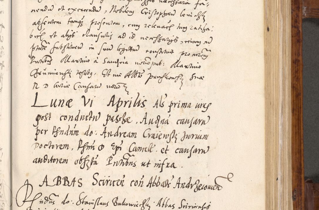 Zdjęcie nr 68 dla obiektu archiwalnego: Liber actorum tempore R. D. Philippi Padniewski, episcopi Cracoviensis et Regni Poloniae Vicecancellarii ad annum 1560, a die Augusti et per annos 1561, 1562 - 1572 usque ad 14 Aprilis registratorum.