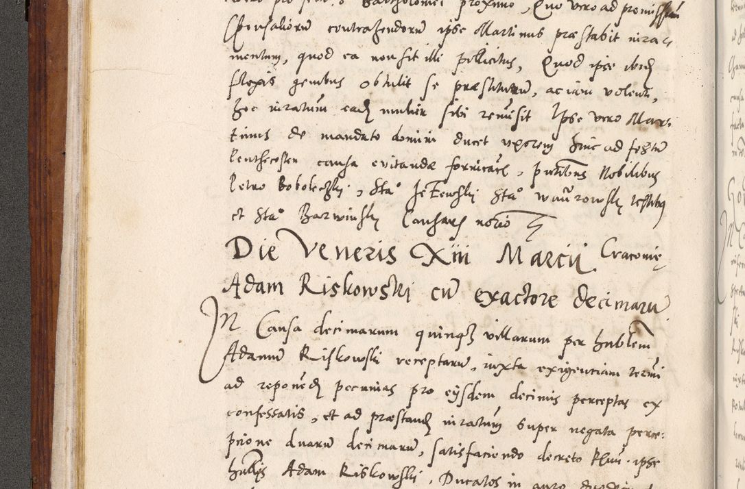 Zdjęcie nr 63 dla obiektu archiwalnego: Liber actorum tempore R. D. Philippi Padniewski, episcopi Cracoviensis et Regni Poloniae Vicecancellarii ad annum 1560, a die Augusti et per annos 1561, 1562 - 1572 usque ad 14 Aprilis registratorum.
