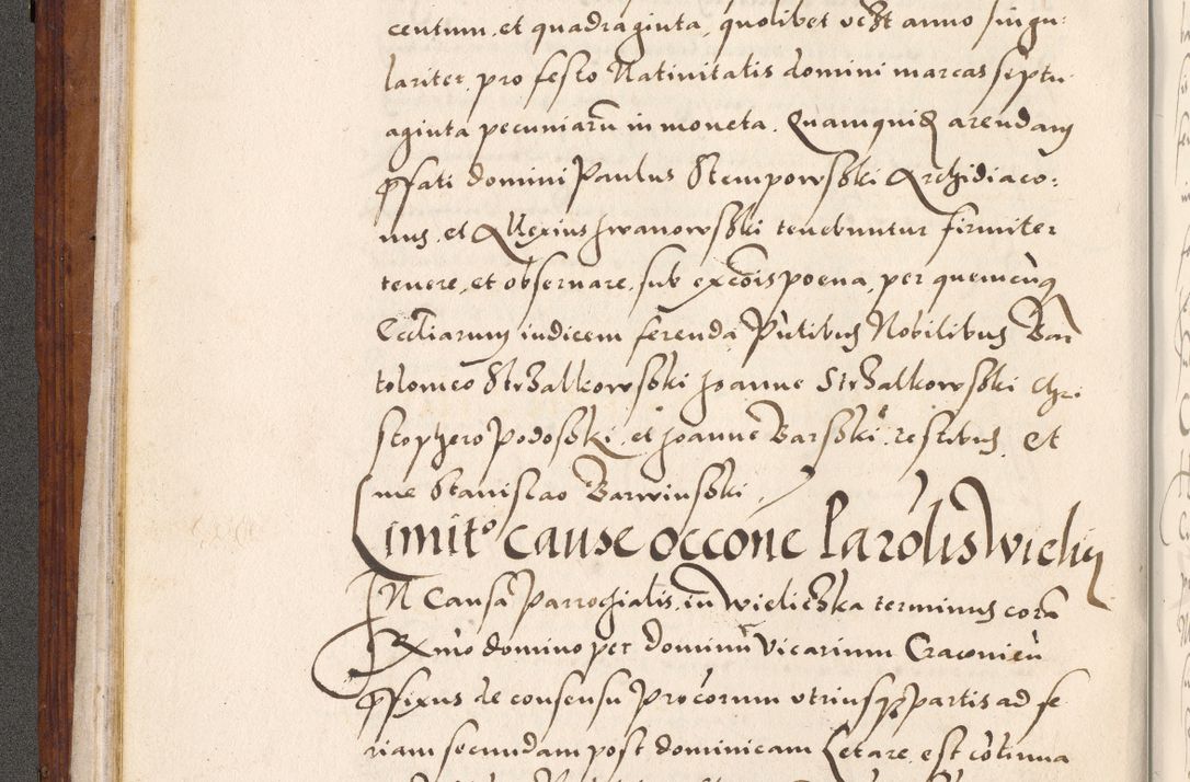 Zdjęcie nr 53 dla obiektu archiwalnego: Liber actorum tempore R. D. Philippi Padniewski, episcopi Cracoviensis et Regni Poloniae Vicecancellarii ad annum 1560, a die Augusti et per annos 1561, 1562 - 1572 usque ad 14 Aprilis registratorum.