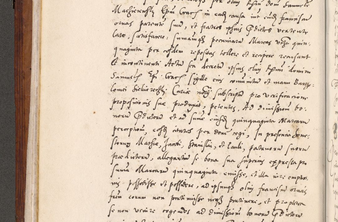 Zdjęcie nr 57 dla obiektu archiwalnego: Liber actorum tempore R. D. Philippi Padniewski, episcopi Cracoviensis et Regni Poloniae Vicecancellarii ad annum 1560, a die Augusti et per annos 1561, 1562 - 1572 usque ad 14 Aprilis registratorum.
