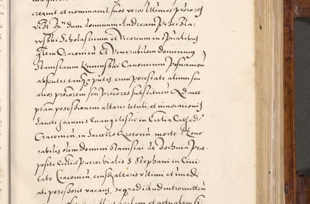 Zdjęcie nr 50 dla obiektu archiwalnego: Liber actorum tempore R. D. Philippi Padniewski, episcopi Cracoviensis et Regni Poloniae Vicecancellarii ad annum 1560, a die Augusti et per annos 1561, 1562 - 1572 usque ad 14 Aprilis registratorum.