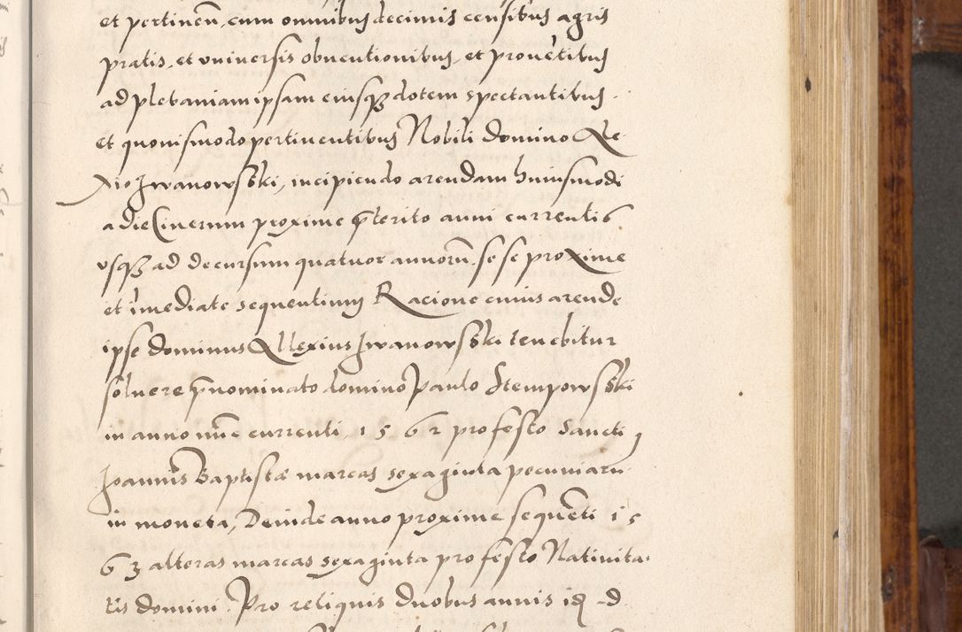 Zdjęcie nr 52 dla obiektu archiwalnego: Liber actorum tempore R. D. Philippi Padniewski, episcopi Cracoviensis et Regni Poloniae Vicecancellarii ad annum 1560, a die Augusti et per annos 1561, 1562 - 1572 usque ad 14 Aprilis registratorum.