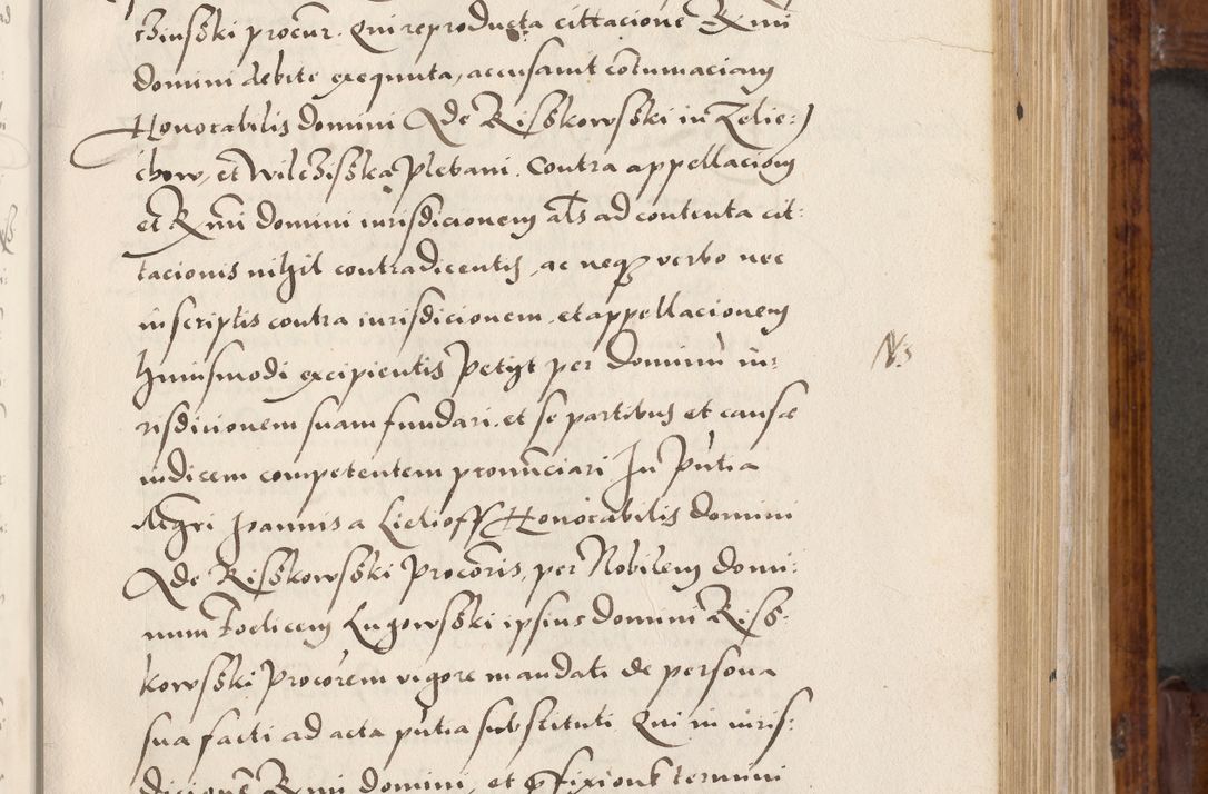 Zdjęcie nr 46 dla obiektu archiwalnego: Liber actorum tempore R. D. Philippi Padniewski, episcopi Cracoviensis et Regni Poloniae Vicecancellarii ad annum 1560, a die Augusti et per annos 1561, 1562 - 1572 usque ad 14 Aprilis registratorum.