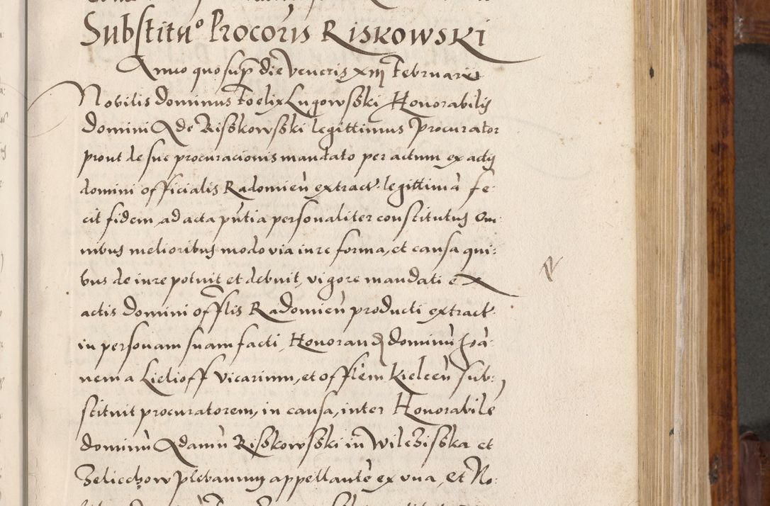 Zdjęcie nr 42 dla obiektu archiwalnego: Liber actorum tempore R. D. Philippi Padniewski, episcopi Cracoviensis et Regni Poloniae Vicecancellarii ad annum 1560, a die Augusti et per annos 1561, 1562 - 1572 usque ad 14 Aprilis registratorum.